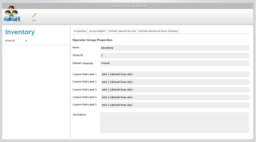 Operator Group Details Page Prop Tab