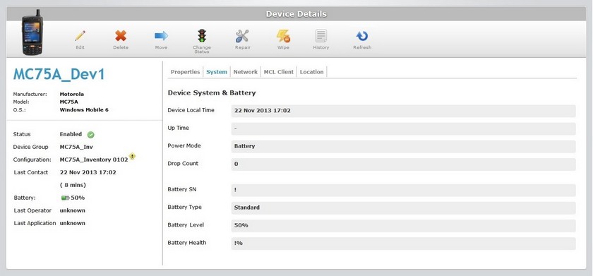 Site Devices det2