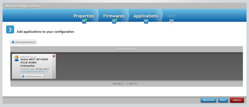 New Configuration Step 3 Result 2