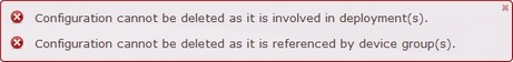 Error Message_Config Cannot Be Deleted Double Cond.