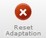 Reset Adaptation Header Button