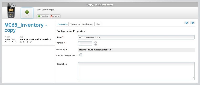 Site Configurations copy0