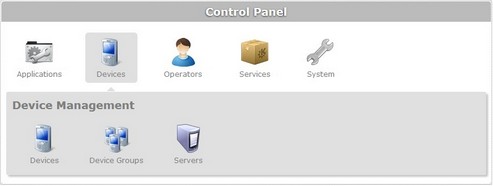 Site Control Panel_Devices