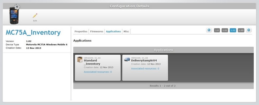 Site Configurations det4