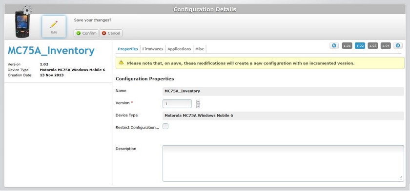 Site Configurations Edit1